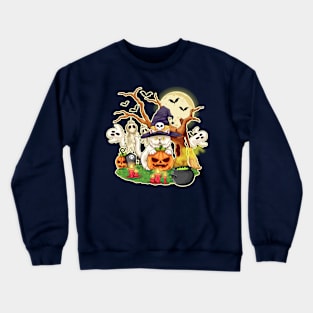 Exotic Shorthair x Halloween Crewneck Sweatshirt